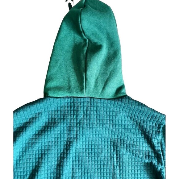 Coofandy Hoodie Men's Size Medium Quilted Pullover Waffle Knit Casual Sweatshirt - Picture 8 of 10